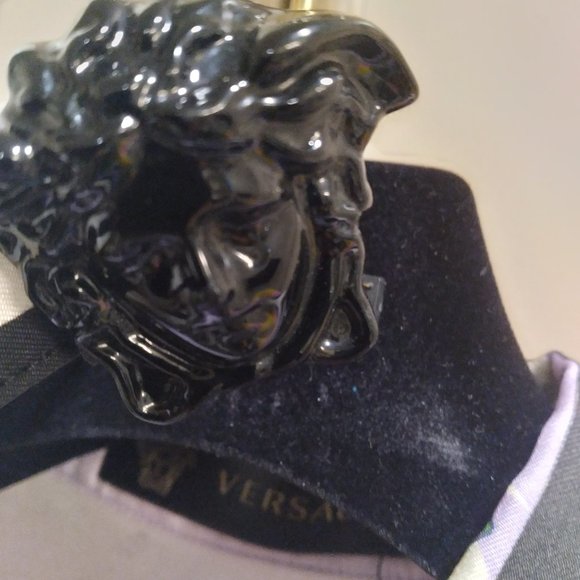 Versace Silk Dress with Belt - Picture 5 of 14